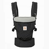 エルゴベビー ベビーキャリア ADAPT(アダプト) ジオブラック【正規代理店2年間保証付】