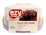 Ezy Storage In My Home Round Cake Caddy Blue/Purple/Pink/Gray [並行輸入品]