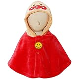 2017年 秋冬 アンパンマン マシュマロフリース マント ANPANMAN レッド◇80-90cm