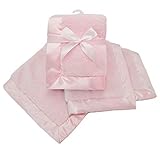 American Baby Company Sherpa Receiving Blanket, Pink by American Baby Company [並行輸入品]