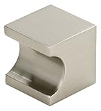 Alno A853-34-SN Contemporary II Modern Knobs, 3/4, Satin Nickel by Alno
