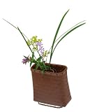 竹製・掛花籠「網代角型掛花籠」