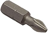 Vermont American 16492 Phillips Drywall Size Number 2 by 1-Inch Icebit Screwdriver Bit, 10 Pieces Pe