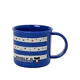 [ミキハウス] MIKIHOUSE 【ダブルＢ】 ボーダー＆ドット柄★コップ(容量200ml) 65-4022-971 紺