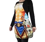 FUT(エフュ ト) メンズ図案豊富な全8スタイル男女共用新婚さん/冠婚葬祭/料理/調理/美容師/理容師/保育士おしゃれ作業着エプロン57cm*73cm