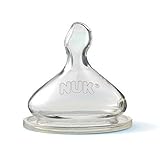 Baby Bottle Nipples Nuk Slow 2Pk by NUK