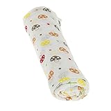 【ノーブランド品】 1PCS　モスリン　綿　毛布　新生児　ブランケット　バスタオル　ボート　贈り物　全6パタン - #4