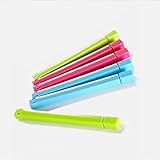 attachmenttou 6Pcs Plastic Bag Storage Sealing None Leaking Keep Fresh Clips Reusable