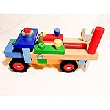 [ファンタイムサプライ]Fun Time Supplies Wooden Blocks Build N Play Truck for Toddlers LYSB017GK0EXY-TOYS [並行輸入