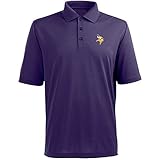 Minnesota Vikings大人用3 x - 3 X Lパフォーマンス半袖ポロシャツ – パープル