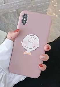 Amazon Co Jp チャーリーブラウン ピーナッツ スヌーピー かわいい Iphone ケース カバー くすみ スマホカバー Iphone11promax ピンク 家電 カメラ