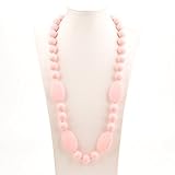 Consider It Maid Silicone Teething Necklace for Mom to Wear - FREE E-BOOK - BPA FREE and FDA Approve