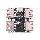 Xiwai USB 2.0 1-to-4 4ポート HUB スプリッター PCBA 拡張モジュール ボード PC マルチポート 4デバイス Type-C キーボード マウス スキャナー プリンター用