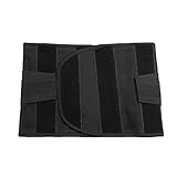 uxcell 産後ベルト 腹部シェイピングベルト 弾性 産後回復 シンチャ ブラック サイズXXL