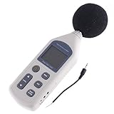 KKmoon デジタル 騒音計 30-130dB サウンドレベルメーター ノイズメーターノイズ測定デシベルテスター LCD表示部付き