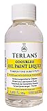 TERLANS 無臭油絵具シンナー 100 ml オイル用の完全無臭シンナー＆クリーナー | 無臭クリーナー | 画用液