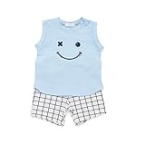 [BLUE DOG baby] baby short pants & tee baby summer clothes ベビー 夏向け ルームウェア 部屋着 パジャマ 寝巻き 男女兼用 子供用 Tシャツ