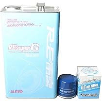 Amazon | RE雨宮 REスーパーG エンジンオイル 10W-40 SM/CF 5L 1缶+