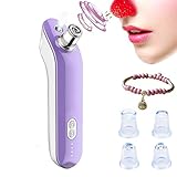 LYJbeauty黒ずみと毛穴を取り除く微結晶付き吸引美容器とナノ保湿スプレーのUSB充電マシン