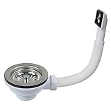 天力キッチンシンク用の流し排水栓オーバーフロー付き排水栓 (110ｍｍ)