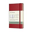 Moleskine 2019 12M Weekly Notebook, Pocket, Weekly Notebook, Red Scarlet, Hard Cover (3.5 x 5.5)