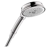 Hansgrohe 04082000 Croma C 100 Eco Air 3-Jet Hand Shower, Chrome [並行輸入品]