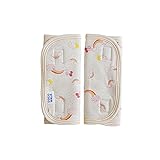 happy rainbowベルトカバー　レッド