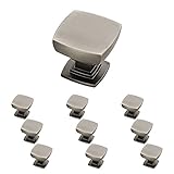 Franklin Brass P29542K-904-B Heirloom Silver 1-1/8-Inch Webber Kitchen Cabinet Hardware Knob, 10 pac