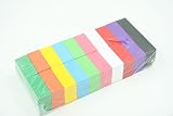 【Fairysmile】 ドミノ マルチ カラー 積み木 木製 知育 玩具 (300枚)