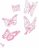 ミミ・ルゥ 蝶々 ピンク ART0003