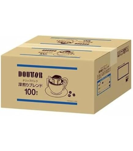 Amazon.co.jp: ドトールコーヒー ドリップパック モカブレンド 100杯分