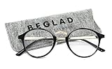 [ビグラッド] 老眼鏡 ブラック 度数:+2.50 【トレンドデザイン おしゃれなケース付】 BE1018BK…