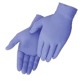 Liberty 2026W Nitrile Ultra Soft Industrial Glove, Powder Free, Disposable, 4 mil Thickness, Large, 