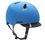 bern(バーン) NINO(ニーノ)モデル Matte Cyan Visorカラー S-Mサイズ(51.5cm-54.5cm)