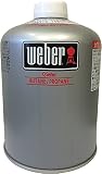 Weber(ウェーバー) バーベキュー コンロ BBQ グリル Weberガスグリル専用ガス缶 ガス 缶 ソロ キャンプ 4-6人用 【日本正規品】 18206