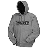 DEWALT DCHJ068B-M 20V/12V MAX Bare Hooded Heated Jacket, Gray, Medium by DEWALT