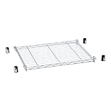 ルミナス ポール径25mm用パーツ 棚板 簡単後付け追加棚(耐荷重65kg) 幅61×奥行46cm AEL6045