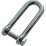 TRUSCO(トラスコ) ロング角頭シャックル ステンレス製 D寸法5mm (1個=1袋) TLKS-5