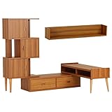 arne テレビ台 ラック ウォールシェルフ 完成品 日本製 配線収納 3点セット T-003 T3-altoDX WallBox C-1200 北欧モデル