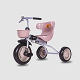 ALUP- 折りたたみ式の子供用三輪車、自転車、軽いベビー​​用バイク、1-3歳の子供用ベビーカー (色 : ブラウン ぶらうん)