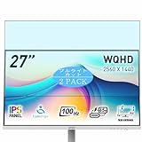 2枚 VacFun ブルーライトカット フィルム ， MSI Modern MD272QXPW 27インチ モニター 向けの ブルーライトカットフィルム 保護フィルム 液晶保護フィルム（非 ガラスフィルム 強化ガラス ガラス ケース カバー ）