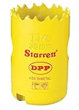 Starrett DH0138 Bi-Metal Dual Pitch Professional Hole Saw, HSS Teeth, 1-3/8 Diameter, 1-5/8 Cutting 