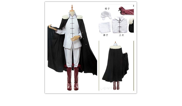Amazon 文豪ストレイドッグス 第3シーズン フョードル D コスプレ衣装 コスプレ 仮装 通販