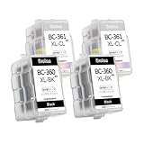 BC360XL+BC361XL 各2個セット インク 純正品併用 大容量 詰め替えインク canon用360 361 取扱説明書付き 互換インクではない PIXUS TS5430 TS5330