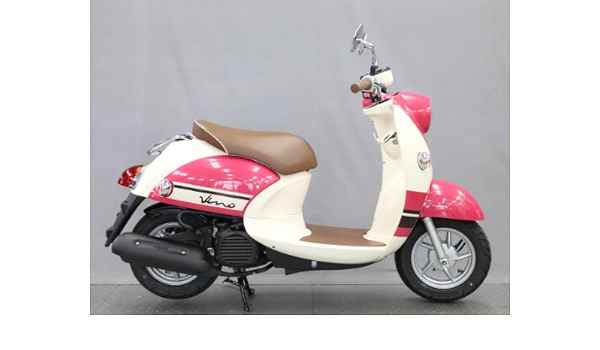 Amazon ヤマハ ビーノ Dx Fi 50cc ピンク ベージュ 原付バイク 本体 国内14年モデル 新車乗出し価格 オートバイ 電動バイク バギー 車 バイク