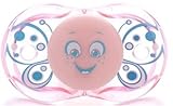 RaZbaby Keep-it クリーンおしゃぶり ピンクバタフライ