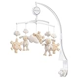 Fehn Babylove Collection Musical Mobile Sheep