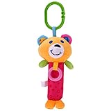 Domybest 音楽おもちゃ 子供おもちゃ ハンドベル 知育玩具 かわいいベアの形 ガラガラ ラトル カラフル 手を振る楽器玩具 聴覚 視覚刺激 0-3歳