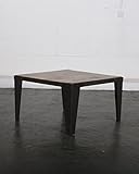 IRON/WD. COFFEE TABLE/ブラウン ウッド×スチール インダストリアルコーヒーテーブル/ アンティーク家具