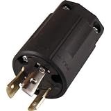 アメリカン電機:アメリカン電機 引掛形 ナイロンプラグ 接地2P20A250V 3222N-L6 型式:3222N-L6